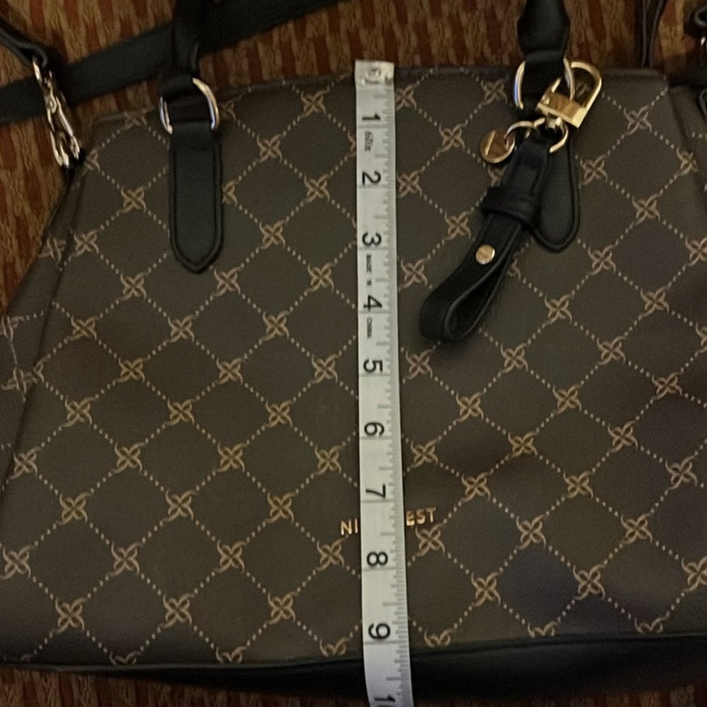 NWOT Nine West Satchel Handbag medium size with Strap - Picture 7 of 7